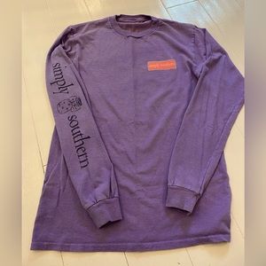 Simply Southern Long Sleeve Tshirt- Small